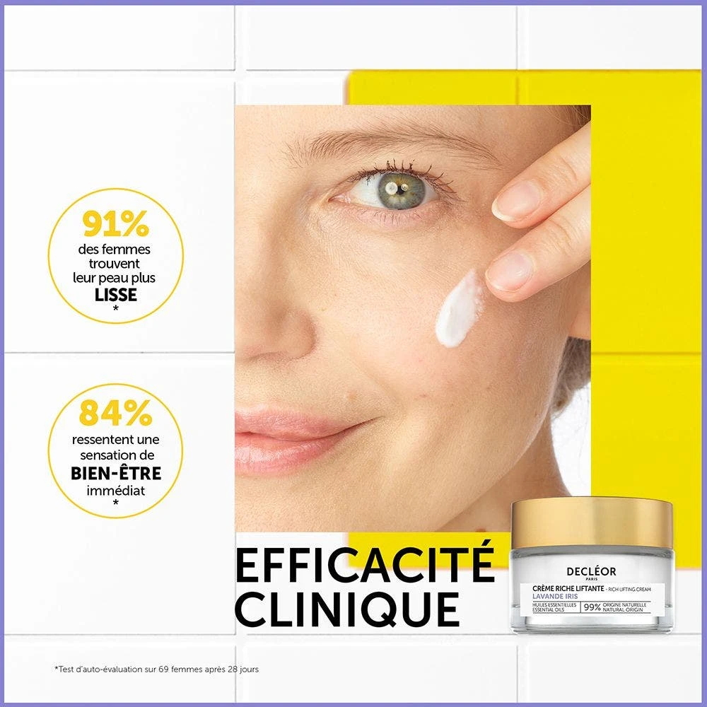 DECLÉOR Crema Ricca Di Lift 50ml Lavande Iris Decléor 6 DECLÉOR Crema Ricca Di Lift 50ml Lavande Iris Decléor - immagine 4