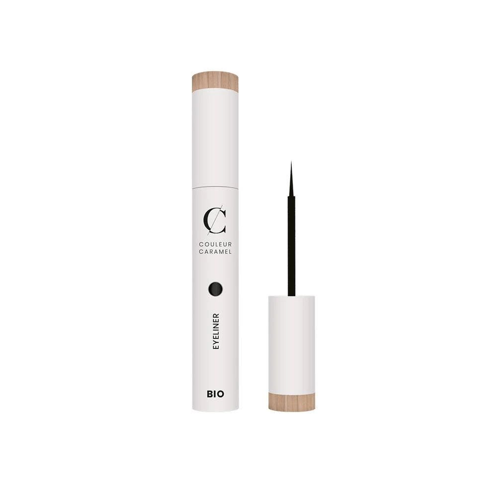 Eyeliner 5ml Cotone Organico Nero Couleur Caramel 3 Eyeliner 5ml Cotone Organico Nero Couleur Caramel