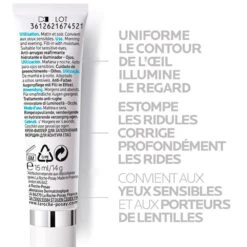 Trattamento Contorno Occhi Anti-rughe 15ml Pure Vitamin C Yeux La Roche-Posay -Negozio Di Cosmetici 110263