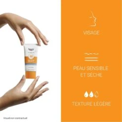 Crema Solare Viso Spf50+ Sensitive Protect Sun Creme 50ml Sun Protection Visage Eucerin 10 Crema Solare Viso Spf50+ Sensitive Protect Sun Creme 50ml Sun Protection Visage Eucerin -Negozio Di Cosmetici 111985