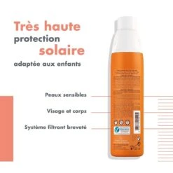 Spray Solare Bambino Spf50+ Pelle Sensibile 200ml Solaire Avène -Negozio Di Cosmetici 113487