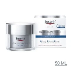 Crema Notte Anti-età 50ml Hyaluron-Filler + 3x Effect + 3x Effect Eucerin