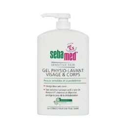 Gel Fisioterapico Per Viso E Corpo 1L Pelle Secca E Sensibile Sebamed