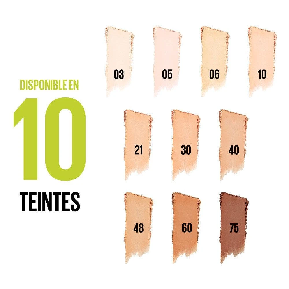 Fondotinta In Polvere A Lunga Tenuta 9g Superstay 24H Hybride Maybelline New York 4 Fondotinta In Polvere A Lunga Tenuta 9g Superstay 24H Hybride Maybelline New York - immagine 2