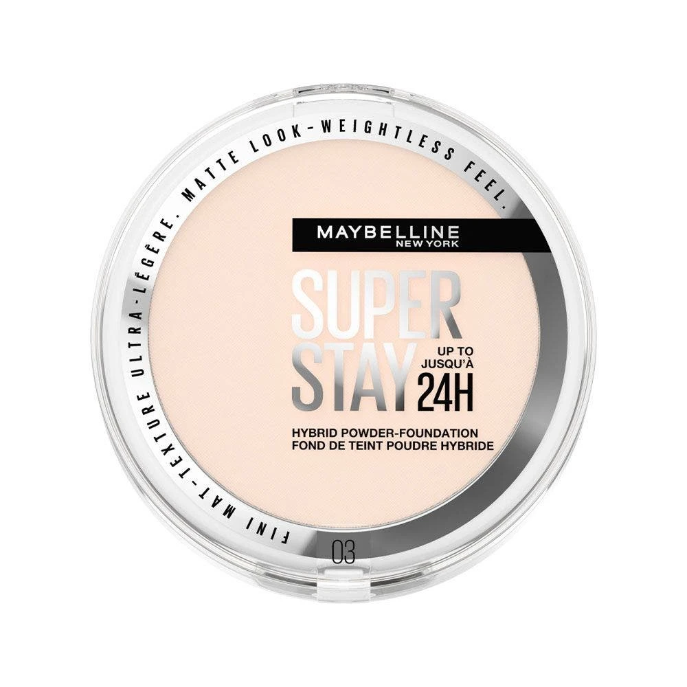 Fondotinta In Polvere A Lunga Tenuta 9g Superstay 24H Hybride Maybelline New York 3 Fondotinta In Polvere A Lunga Tenuta 9g Superstay 24H Hybride Maybelline New York