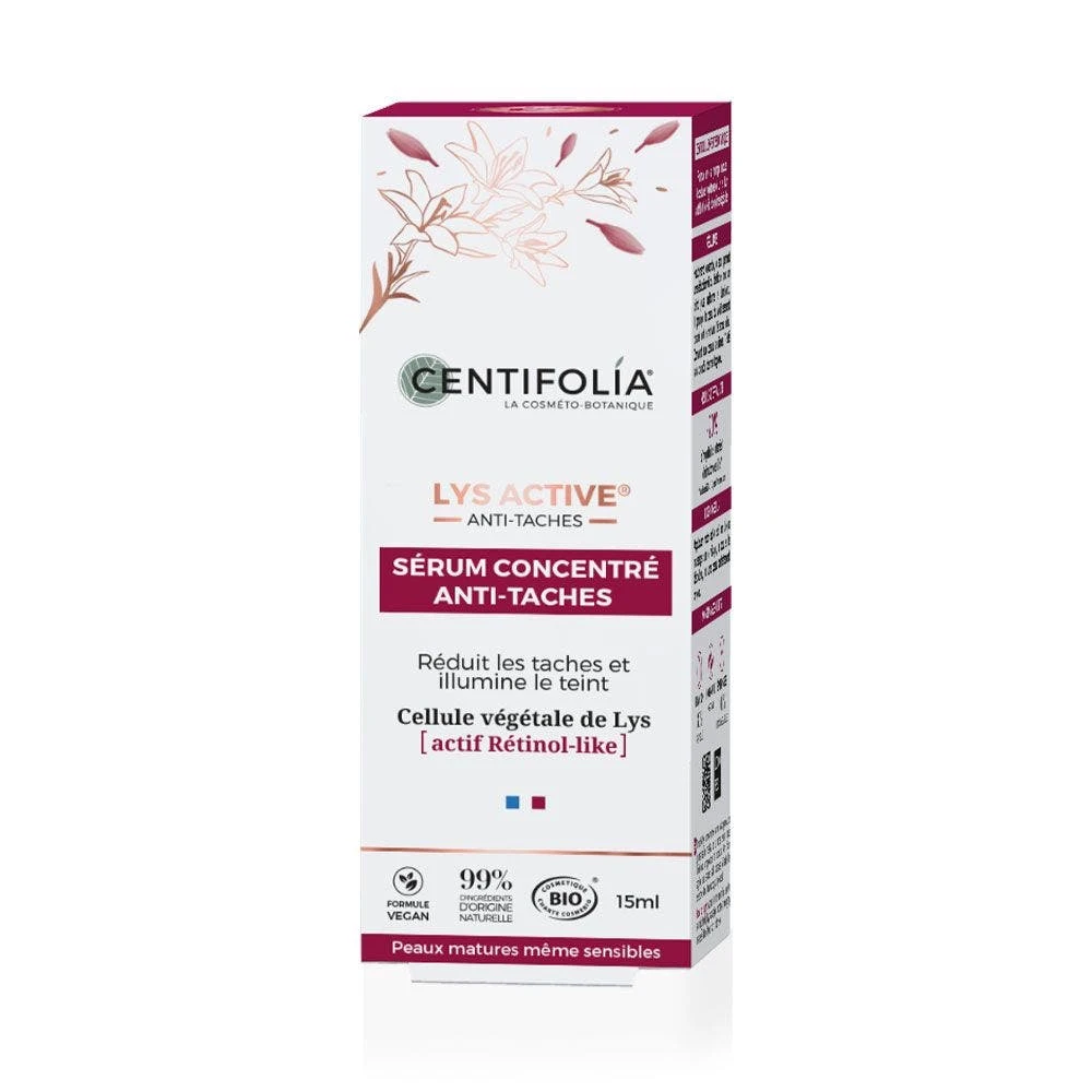 Siero Concentre Bio-Taches 15ml Lys Active Centifolia 4 Siero Concentre Bio-Taches 15ml Lys Active Centifolia - immagine 2