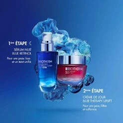 Crema Notte Anti-età Rassodante Effetto Lifting 75ml Blue Therapy Red Algae Collagene Biotherm -Negozio Di Cosmetici 120891