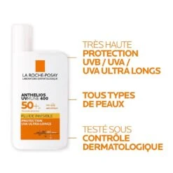 Fluido Invisibile UVMUNE 400 Con Profumo Spf50+ 50ml Anthelios La Roche-Posay -Negozio Di Cosmetici 121257