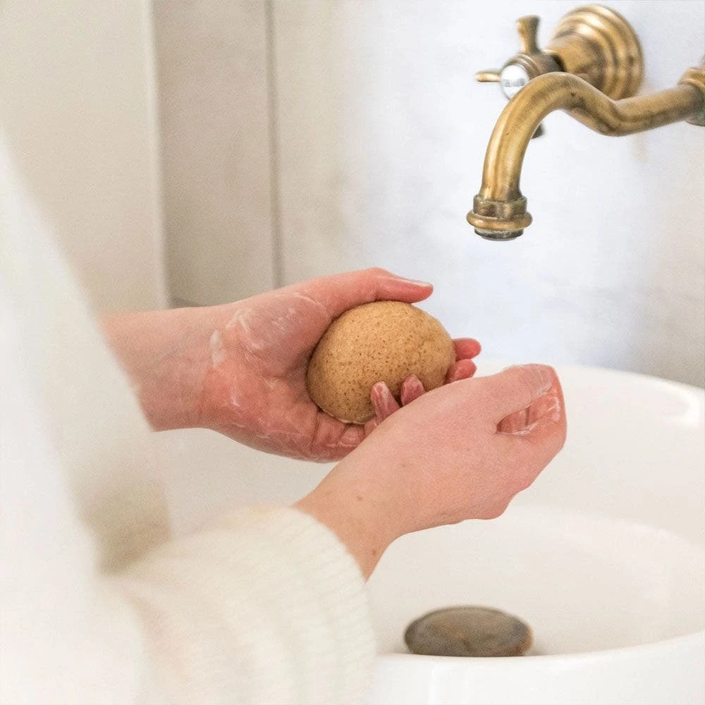 Spugna Viso Konjac Ma Bonne Fee Omum 4 Spugna Viso Konjac Ma Bonne Fee Omum - immagine 2