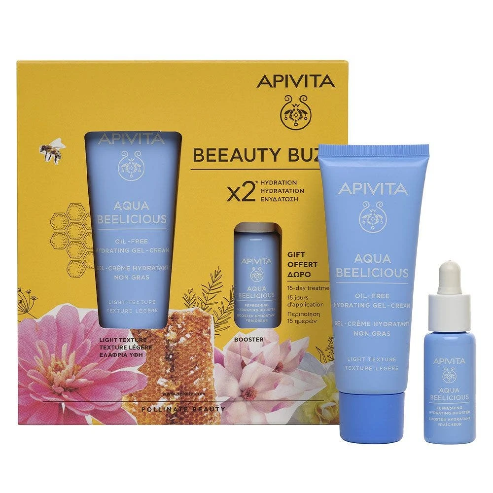 Set Di Texture Beeauty Buzz Light Aqua Beelicious Apivita 3 Set Di Texture Beeauty Buzz Light Aqua Beelicious Apivita