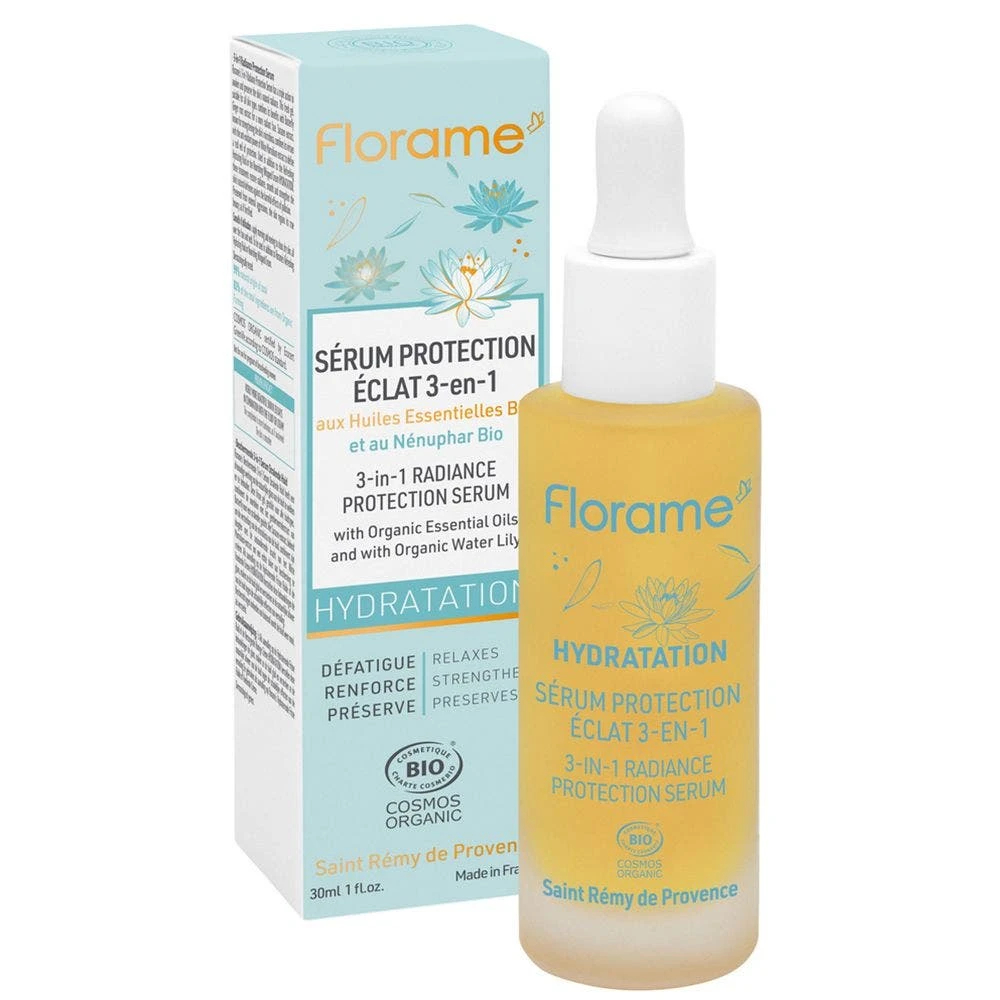 Siero Biologico 3-in-1 Di Protezione Della Luminosità 30ml Florame 3 Siero Biologico 3-in-1 Di Protezione Della Luminosità 30ml Florame