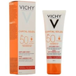 Trattamento Antietà 3 In 1 Antiossidante Sp50+ 50ml Ideal Soleil Vichy