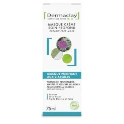 Maschera Purificante Con 2 Argille 50ml Dermaclay -Negozio Di Cosmetici 130168