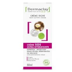 Crema Da Giorno Ultra Idratante Biologica 50ml Dermaclay -Negozio Di Cosmetici 130193