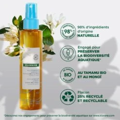 Olio Ristrutturante Doposole 150ml Klorane -Negozio Di Cosmetici 132229