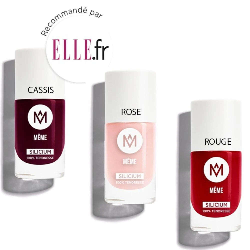 Smalto Per Unghie Al Silicio Per Unghie Danneggiate 10ml MÊME 3 Smalto Per Unghie Al Silicio Per Unghie Danneggiate 10ml MÊME