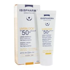 Crema Minerale Spf50+ Minerale 40 Ml Uveblock Isispharma