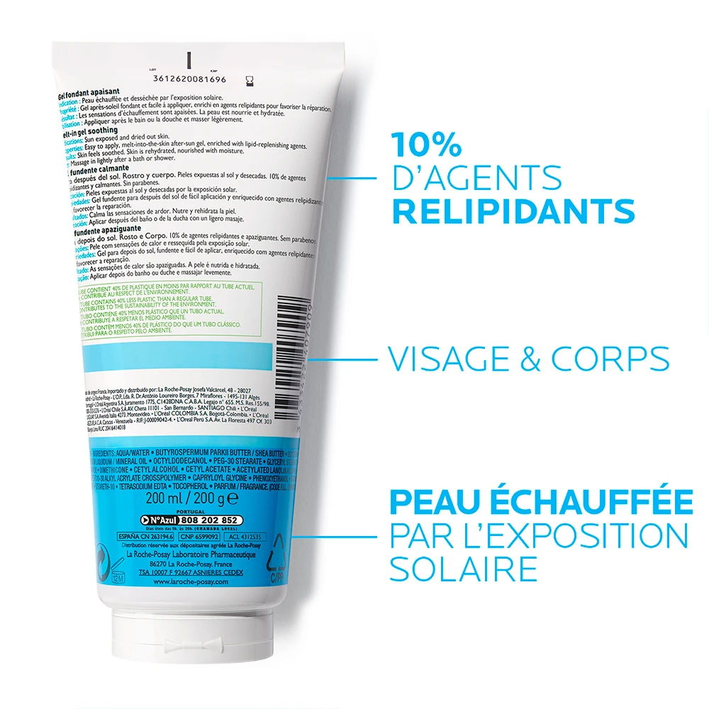 TRATTAMENTO RIPARAZIONE SOLE 200ML POSTHELIOS VISO E CORPO Posthelios La Roche-Posay 5 TRATTAMENTO RIPARAZIONE SOLE 200ML POSTHELIOS VISO E CORPO Posthelios La Roche-Posay - immagine 3
