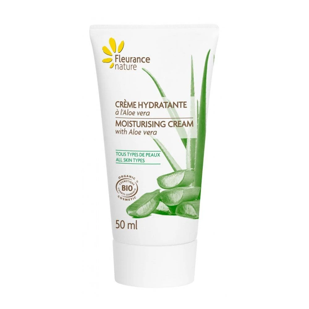 CREMA VISO IDRATANTE CON ALOE VERA 50ml Pour Tous I Tipi Di Pelle Fleurance Nature 3 CREMA VISO IDRATANTE CON ALOE VERA 50ml Pour Tous I Tipi Di Pelle Fleurance Nature