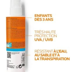 Crema Solare Per Bambini Sray SPF50+ Dermo-Pediatria 200 Ml Anthelios La Roche-Posay -Negozio Di Cosmetici 83726