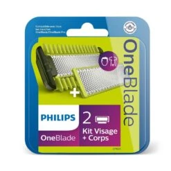 Lama Di Ricambio Per Viso E Corpo X2 Oneblade Qp620/50 Philips