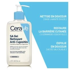 Gel Detergente All'acido Salicilico 236ml Body SA Pelli Secche, Ruvide E Screpolate Cerave -Negozio Di Cosmetici 90186