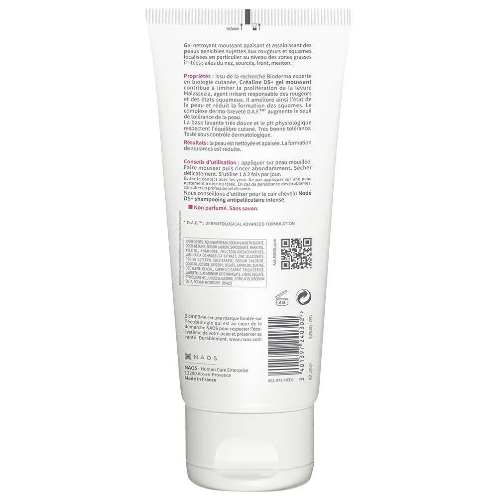 Gel Detergente Lenitivo E Purificante 200ml Crealine Ds+ Bioderma 5 Gel Detergente Lenitivo E Purificante 200ml Crealine Ds+ Bioderma - immagine 3