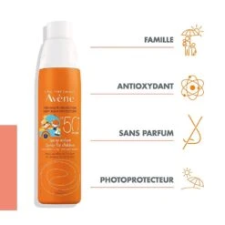 Spray Solare Bambino Spf50+ Pelle Sensibile 200ml Solaire Avène -Negozio Di Cosmetici 95018