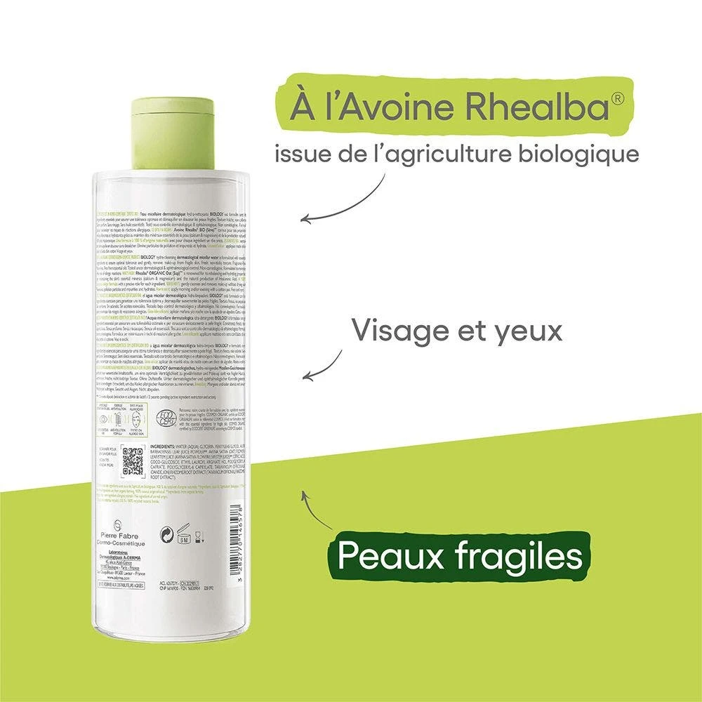 A Derma Acqua Micellare Dermatologica Biologica Hydra Cleansing Acqua 400 Ml Biology A-Derma 8 A Derma Acqua Micellare Dermatologica Biologica Hydra Cleansing Acqua 400 Ml Biology A-Derma - immagine 6